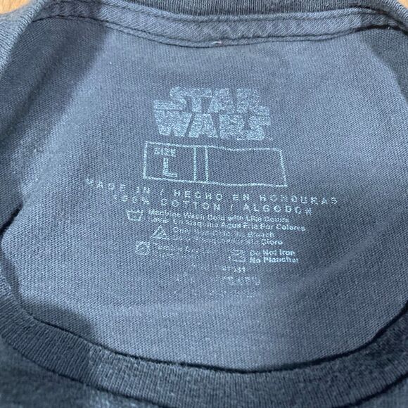 Star Wars Graphic Tee Shirt (Large) • Darth Vader Storm Troopers Lineup - Picture 2 of 3